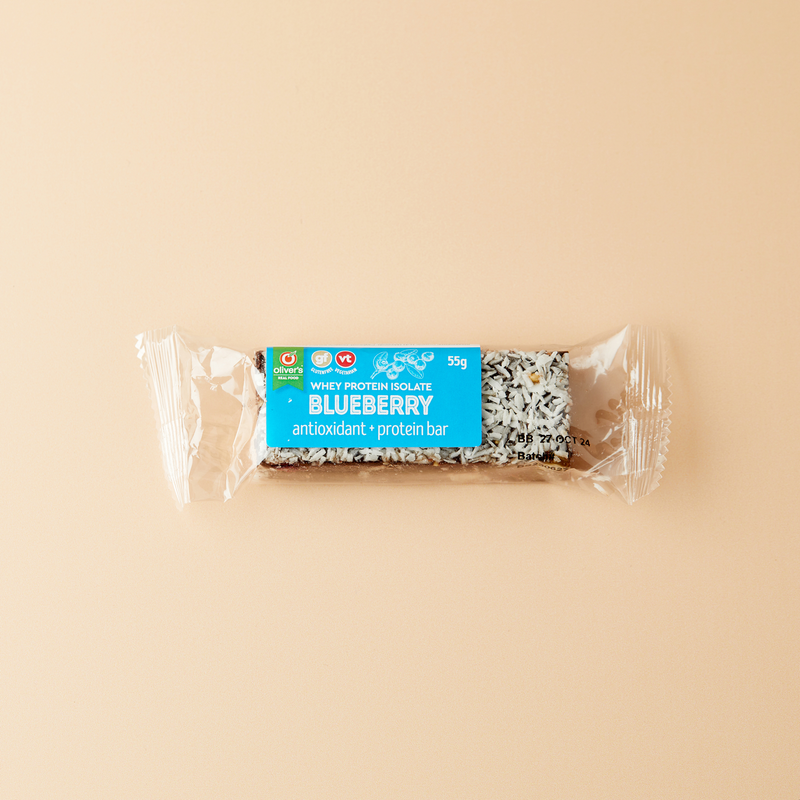 Oliver's Blueberry Protein Bar